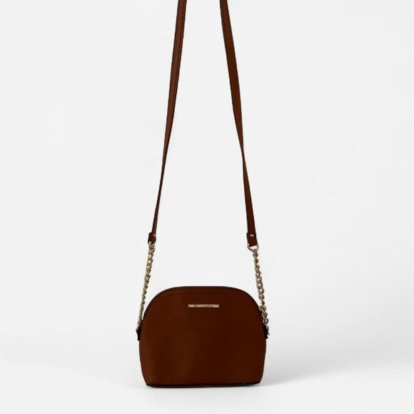 Steve Madden Handbags - Brown Leather Steve Madden Crossbody Bag